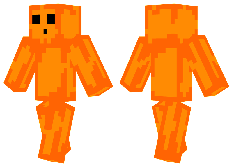 Orange Slime Minecraft Skins