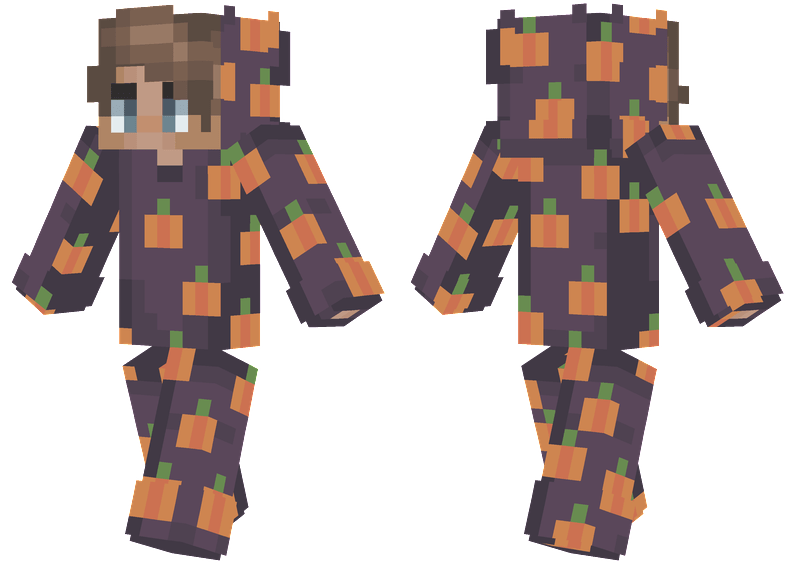 Pumpkin Onesie Minecraft Skins
