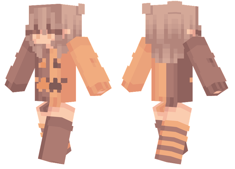 Pumpkin Outfit Minecraft Skins