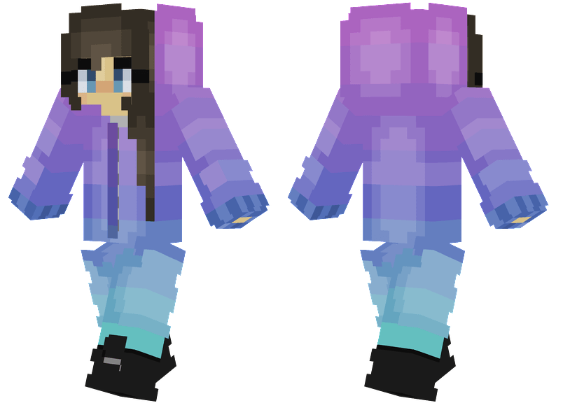Purple Onesie Minecraft Skins