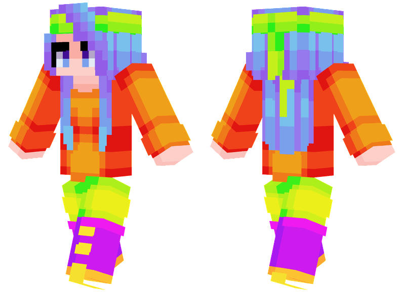 Queen Of Colour Minecraft Skins