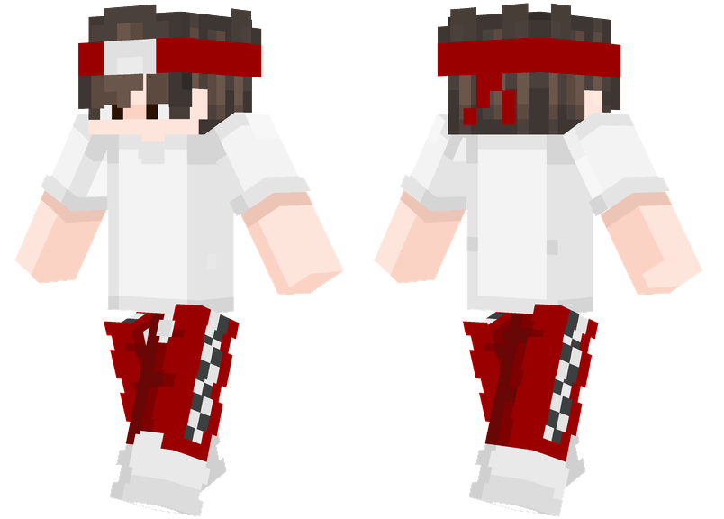 Red Headband Minecraft Skins