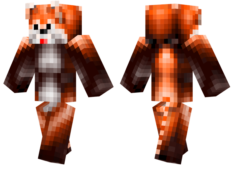 Red Panda Minecraft Skins