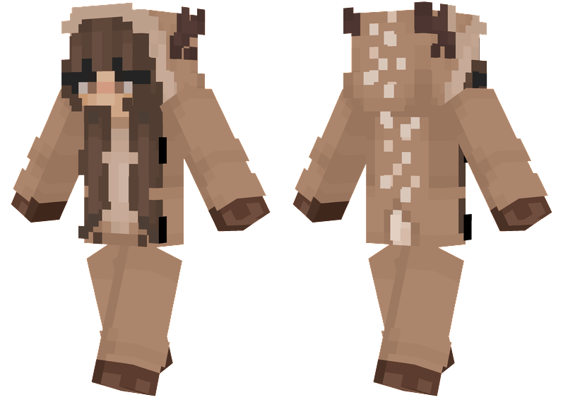 Reindeer Onesie Minecraft Skins
