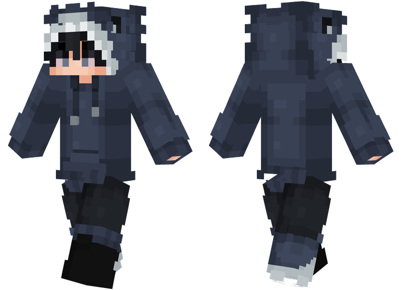 Shark Hoodie Minecraft Skins