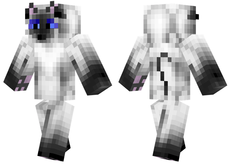 Siamese Cat Minecraft Skins