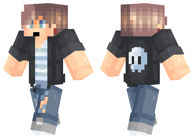 Skull Jacket Minecraft Skins