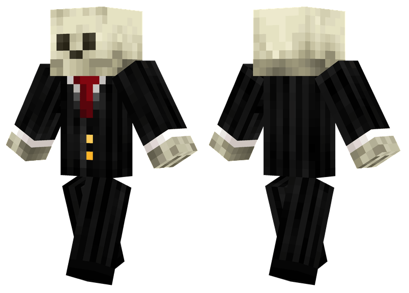 Smart Skeleton Minecraft Skins
