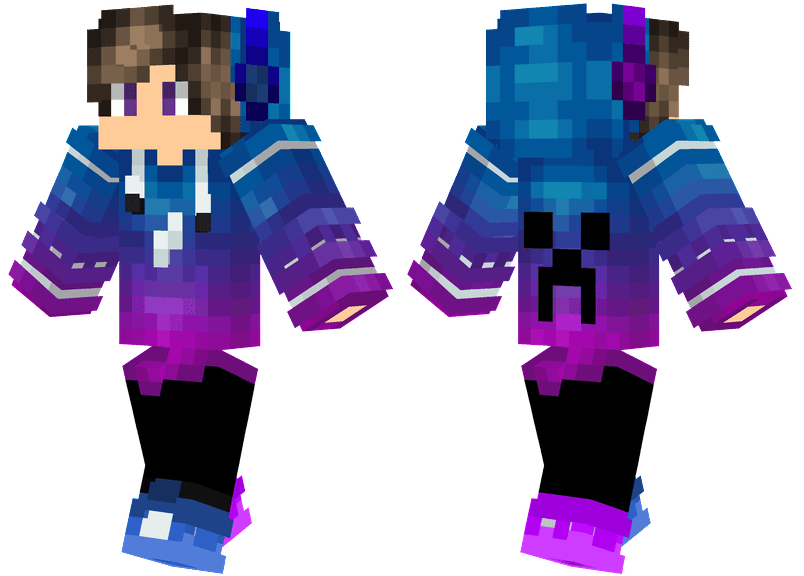 Spark Hoodie Minecraft Skins
