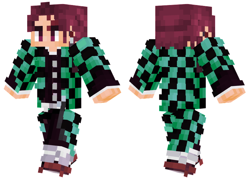 Tanjiro Kamado Minecraft Skins
