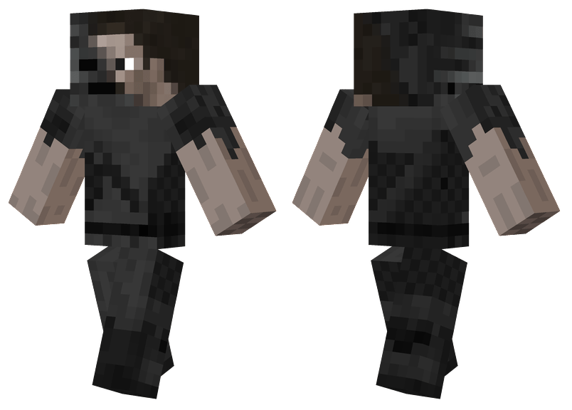 Wither Steve Minecraft Skins