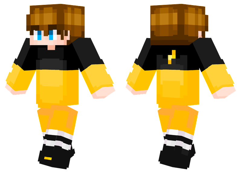 Yellow Boy Minecraft Skins
