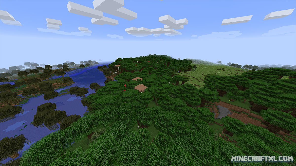 All Biomes Seed 8913466909937400889 for Minecraft