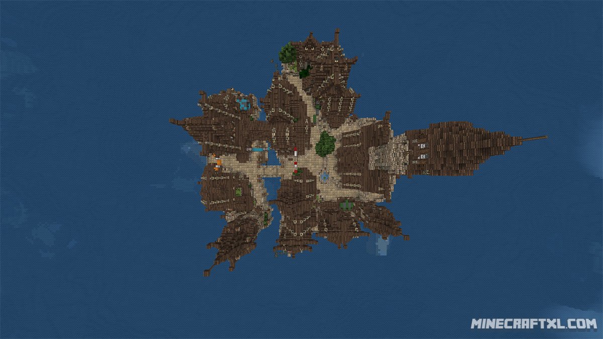 Medieval Village Map Download for Minecraft 1.7/1.6