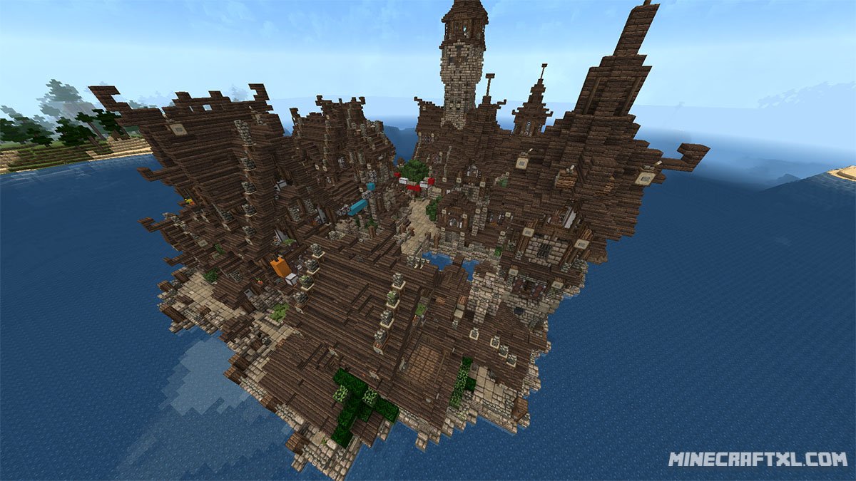 Medieval Village Map Download for Minecraft 1.7/1.6