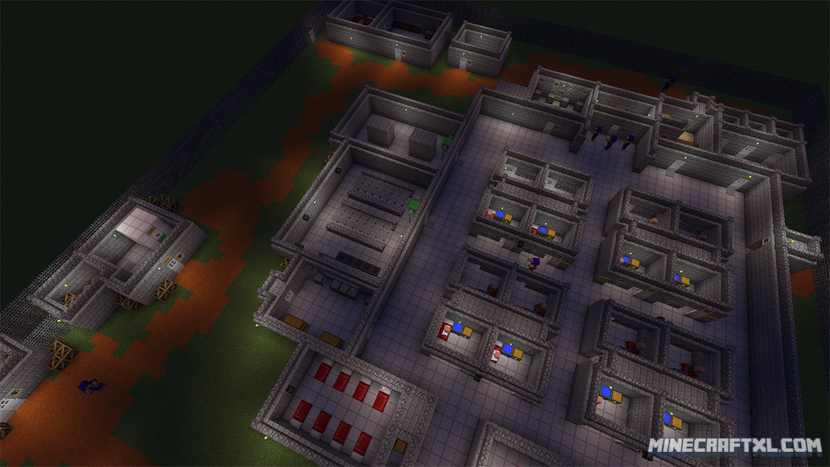 The Escapists Map Download for Minecraft 1.8 MinecraftXL
