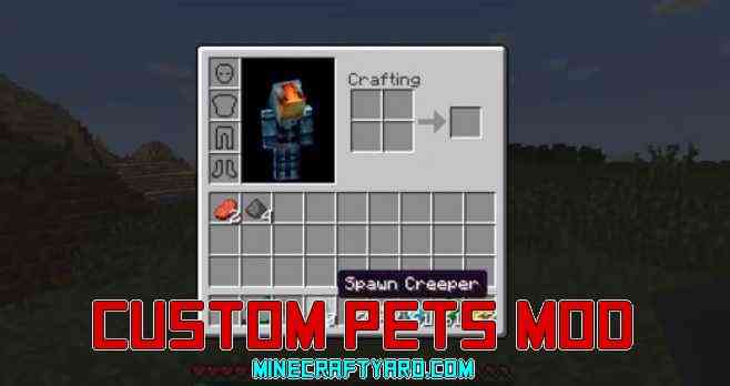 Custom Pets Mod 1.14.4/1.13.2/1.12.2/1.11.2/1.10.2/1.9.4 Download