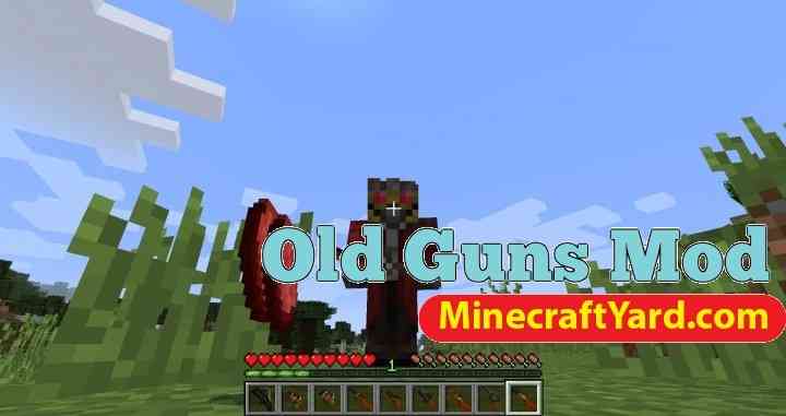 Old Guns Mod 1.17.1/1.16.5/1.15.2/1.14.4 for Minecraft Yard