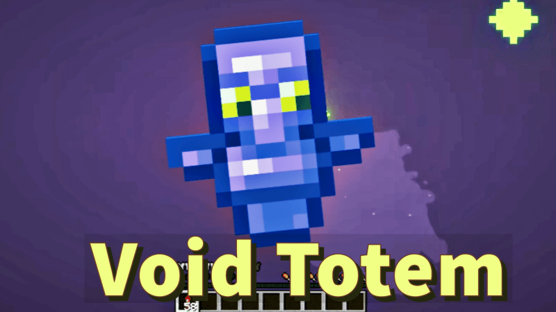 Void Totem Mod 1.17.1/1.16.5/1.15.2 (Savior of Death) Minecraft
