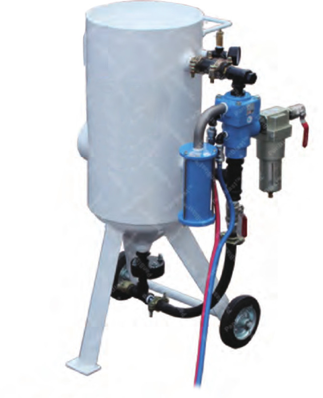 110lb Sandblasting Pot Industrial Minerals (NZ) Ltd