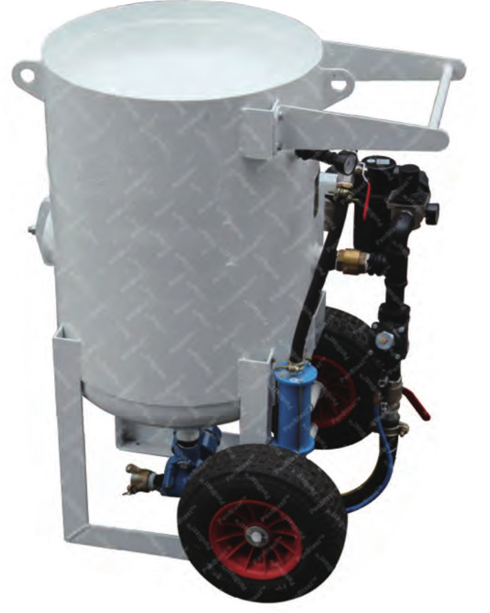 600lb Sandblasting Pot Industrial Minerals (NZ) Ltd