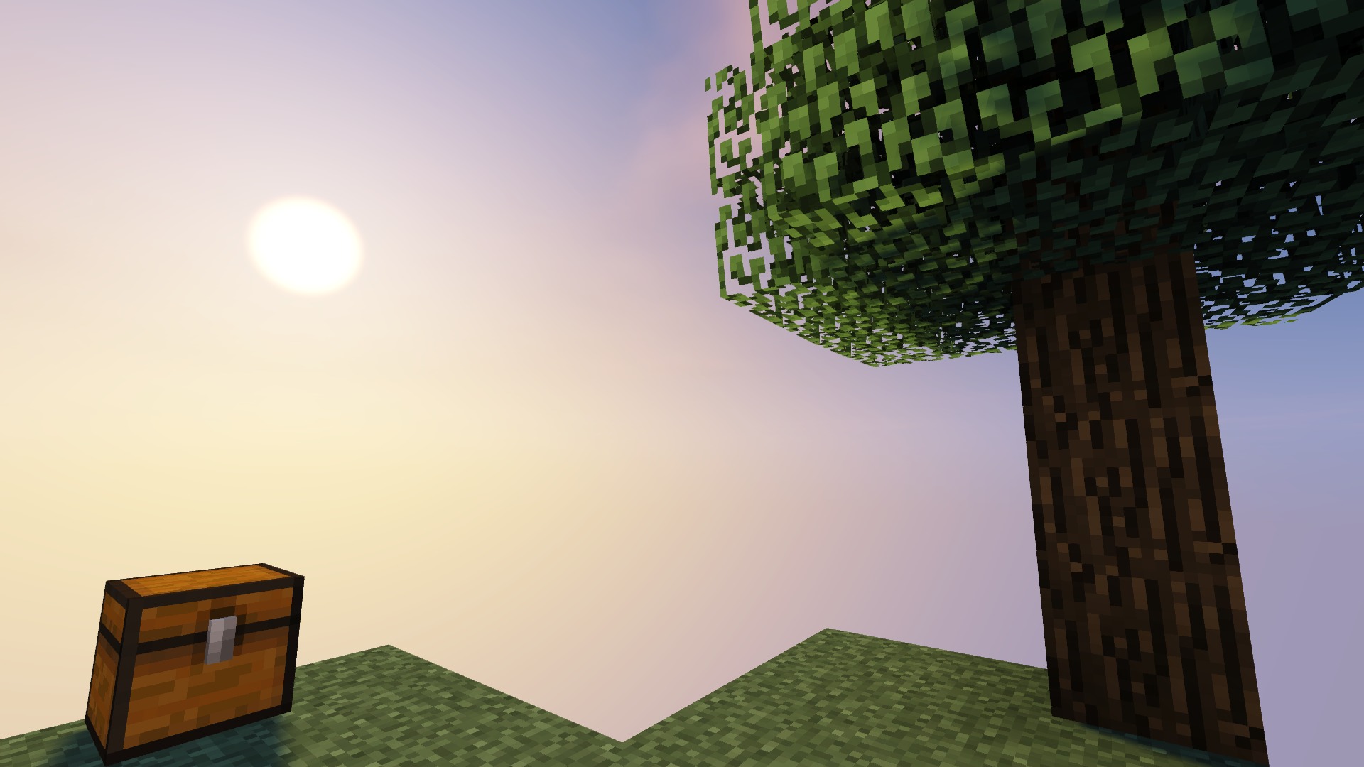 SkyBlock Map 1.13.2 / 1.12.2 for Minecraft (Survival island, Floating Island)