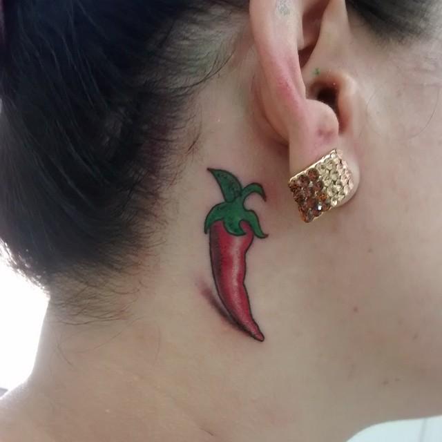 Tatuagens de Pimenta para se inspirar Tatuagens legais 55 Tatuagens de Pimenta Criativas e Inspiradoras