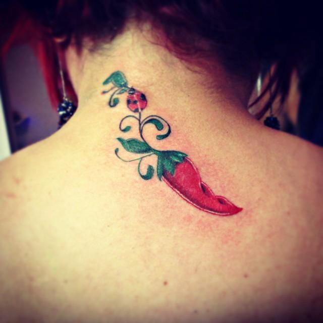 Tatuagens de Pimenta para se inspirar Tatuagens legais 55 Tatuagens de Pimenta Criativas e Inspiradoras