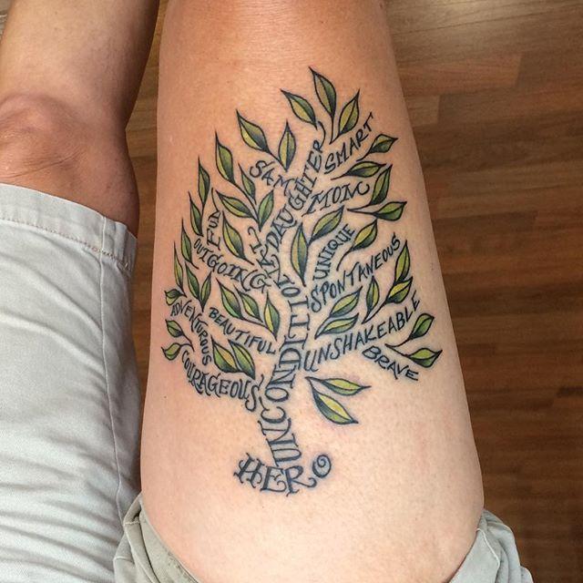 Tatuagem de árvore 80 ideias para você pensar na sua (FOTOS) 65 Tatuagens de Árvores Impressionantes e Inspiradoras