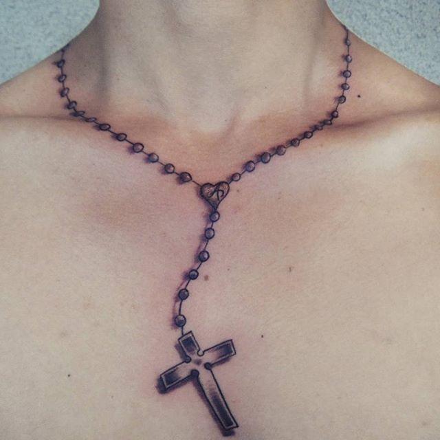 Tatuagens masculinas +151 INSPIRAÇÕES para fazer a sua! [2019] 60 Tatuagens de Terço Só as melhores fotos!