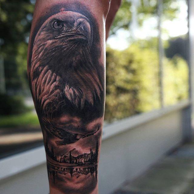 Original Dragão Tatuagem e Piercing em BH Tatuagem, Tattoo studio 65 Tatuagens de Águia Inspiradoras