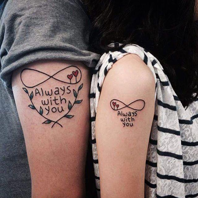 35 Tendencias Para Tatuagens De Frases De Amor Para Casal Indubeed 90 Tatuagens para Casal & Namorados (as mais lindas!)