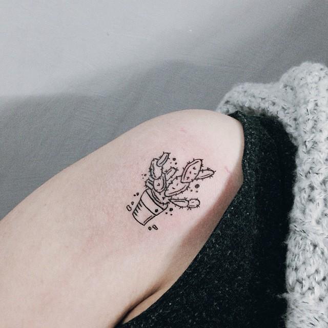 Tatuagem de CACTO +35 ideias e desenhos adoráveis!【2020】 60 Tatuagens de Cactos (as melhores fotos!)