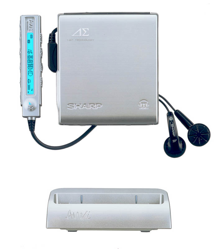 コード ヤフオク! SHARP 1BIT PORTBLE MD PLAYER 【Auvi MDDS5... コード