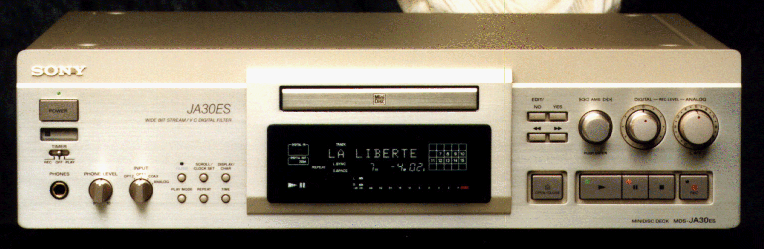 Sony MDSJA30ES Review
