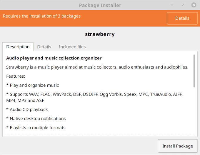 Music playback on Linux