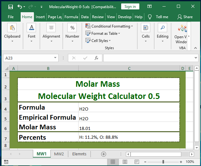 Molar Mass Calculator & Molecular Weight Mini Articles and Tiny