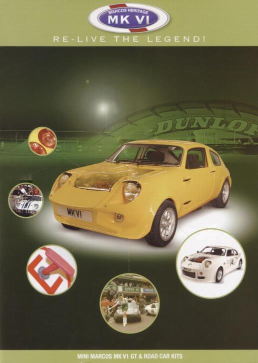 Marcos Heritage Mk.VI Brochure