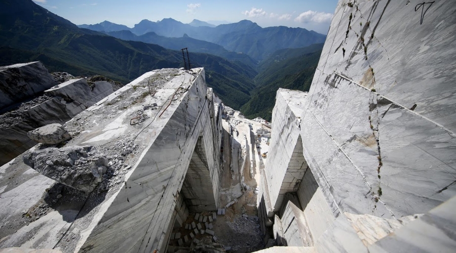 Michelangelo's unrealised marble dream comes true in Italian quarry