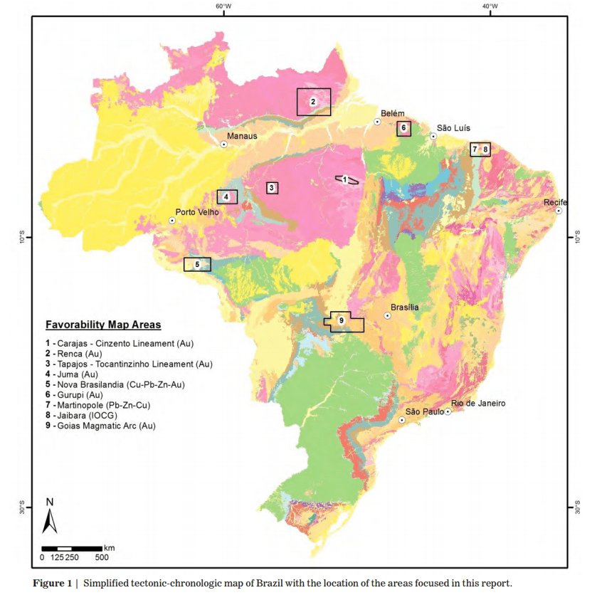 Brazil presents prospectivity mapping for 4 new areas