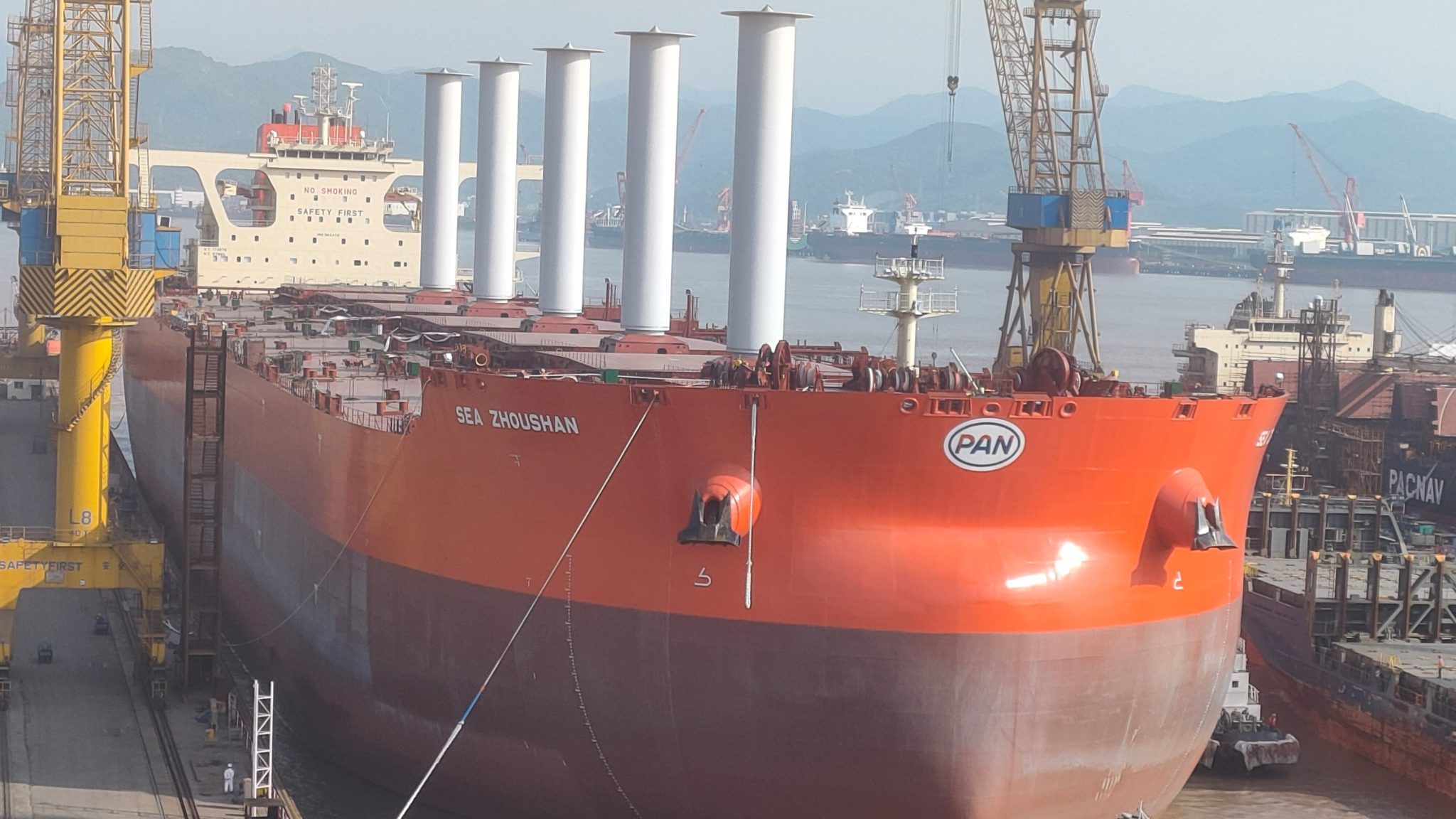 Vale set to receive firstever windpowered ore carrier