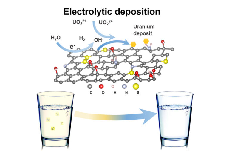 Scientists develop lowcost, graphenebased method to remove uranium