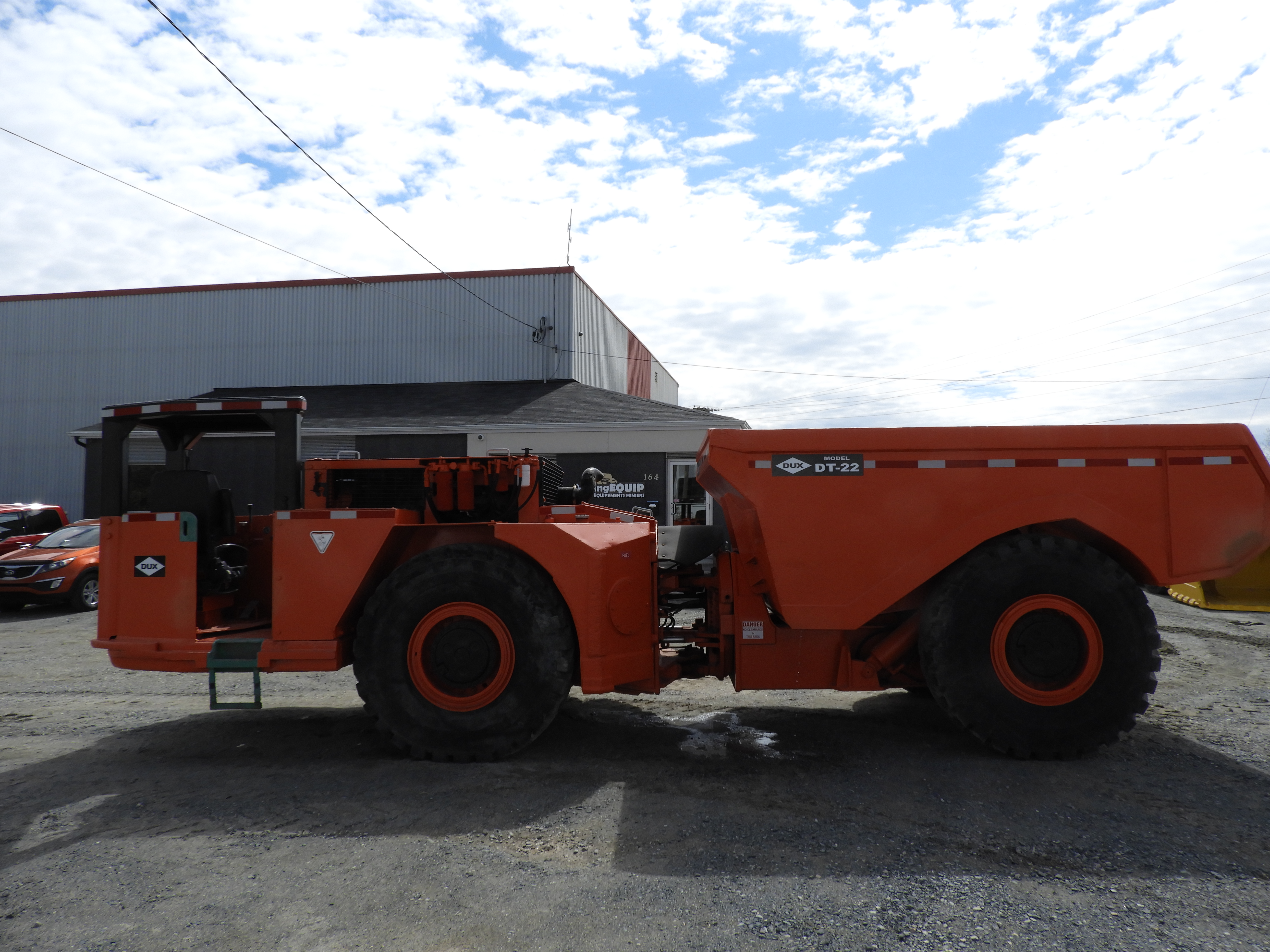 Truck DT22 Mining Equip Équipements minier