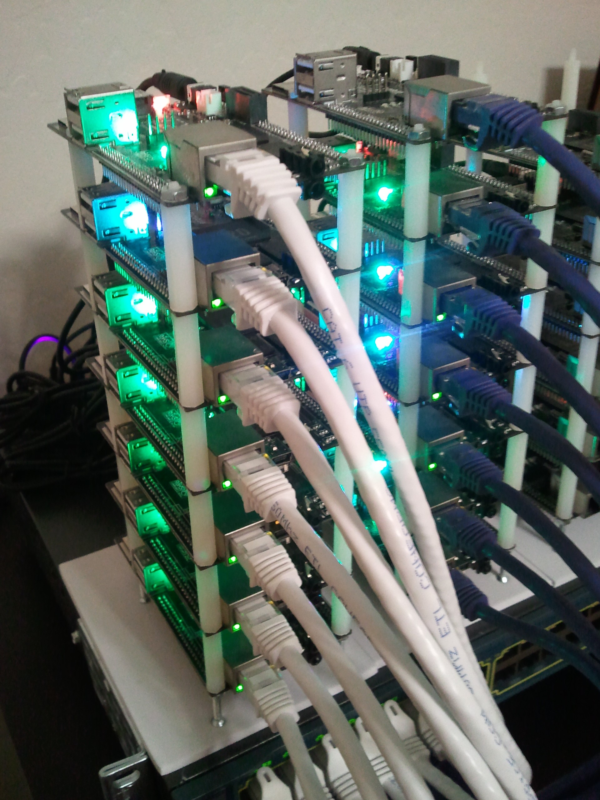 Building an ARM Server Cluster miniNodes Arm Servers