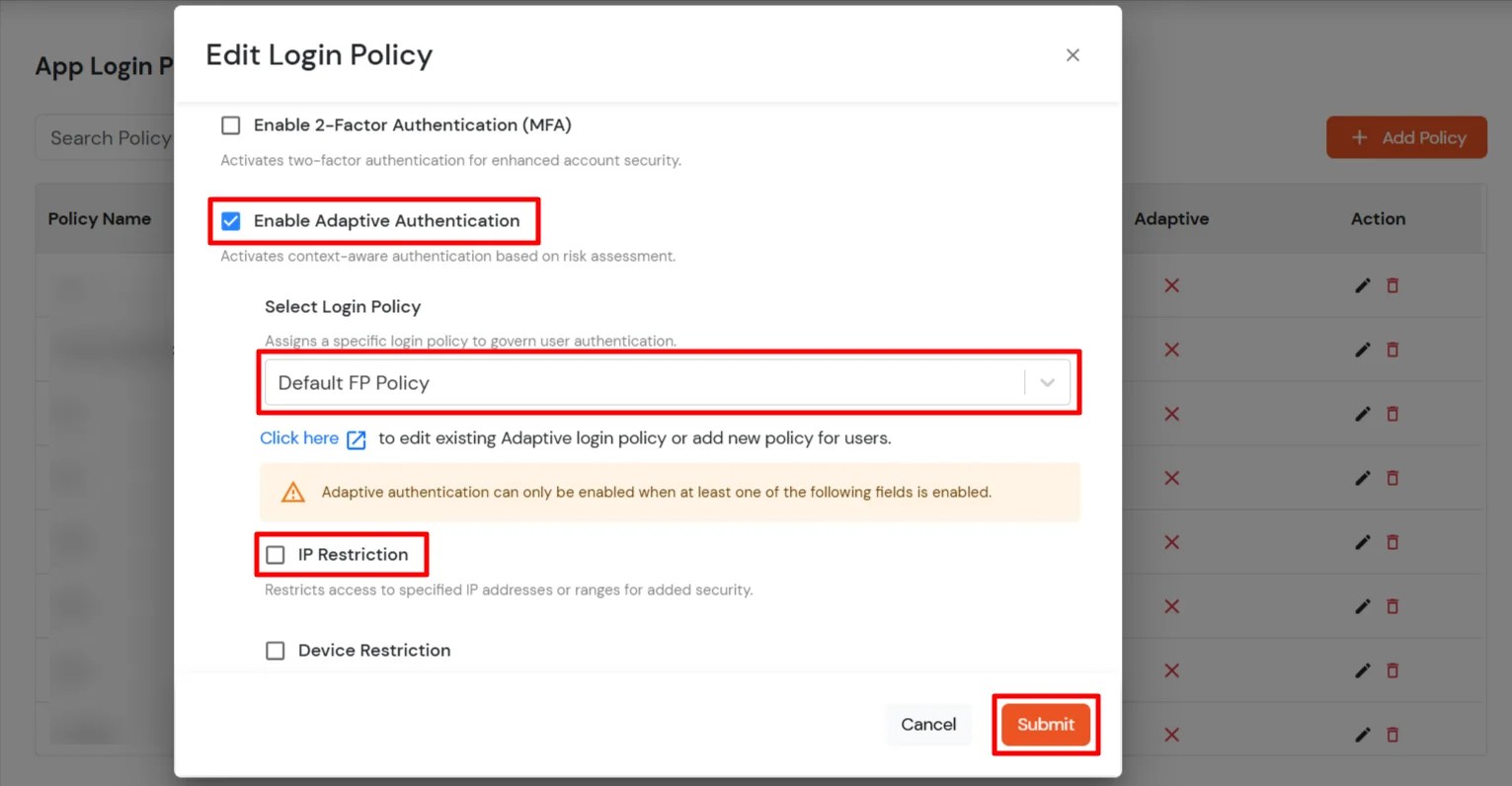 Enable IP Restriction for Google Workspace.