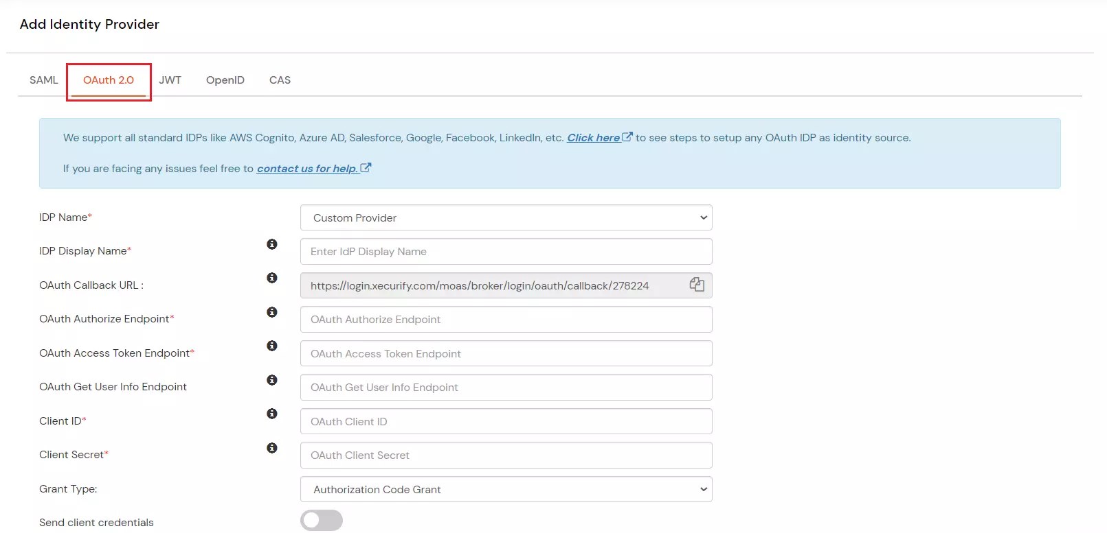 Configure Keycloak as Identity Provider Keycloak SSO