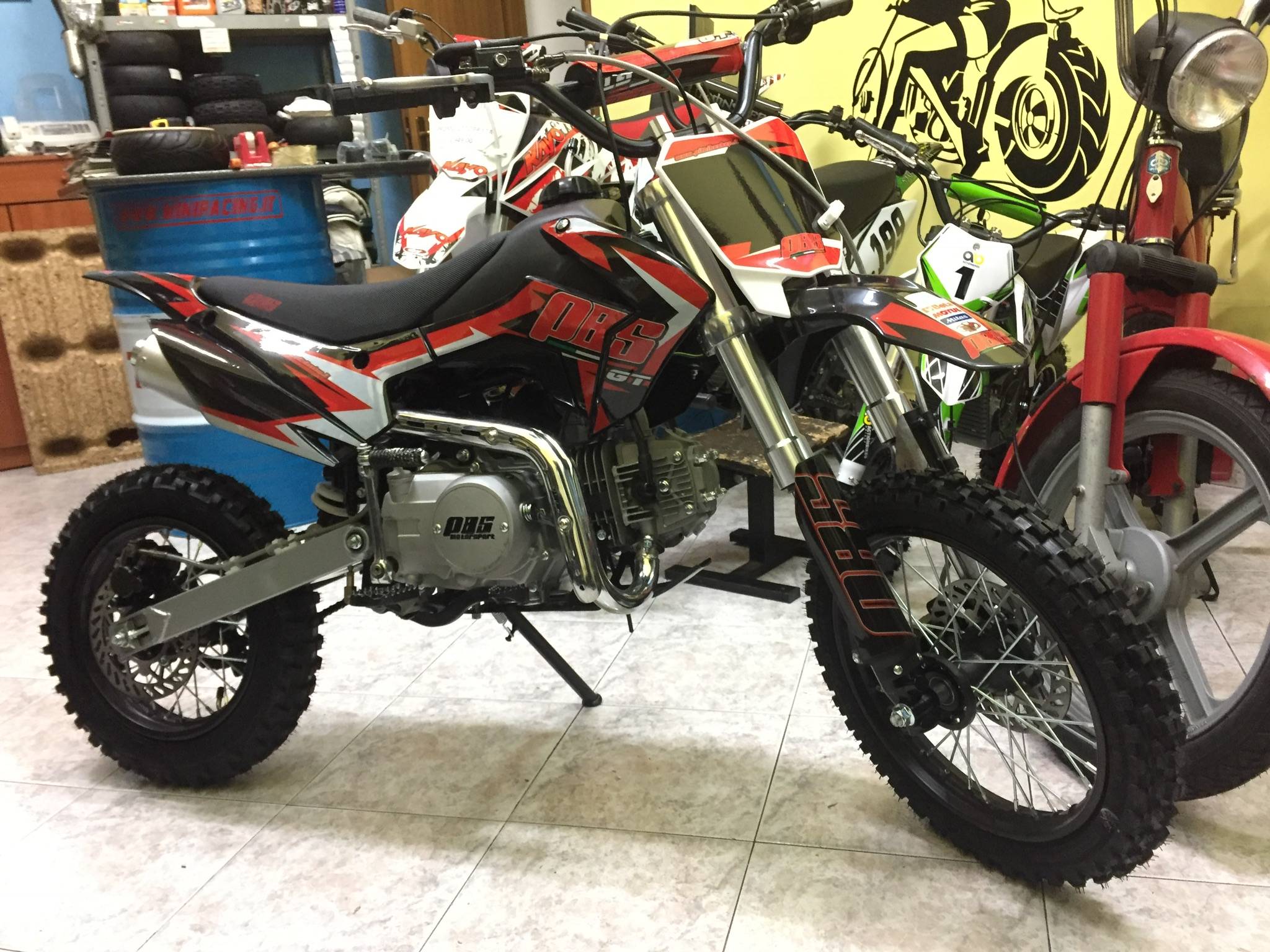 PIT BIKE PBS GT 125CC 4T RUOTA 14" 12" M.Y. 2021 Mini Racing