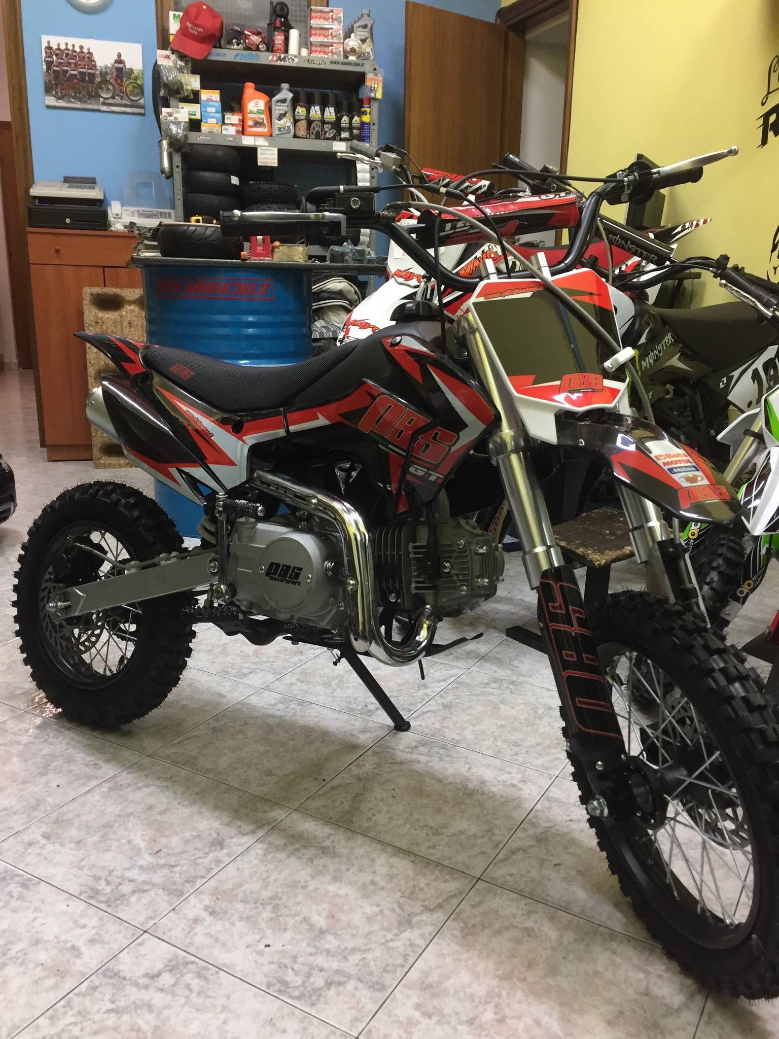 PIT BIKE PBS GT 125CC 4T RUOTA 14" 12" M.Y. 2021 Mini Racing