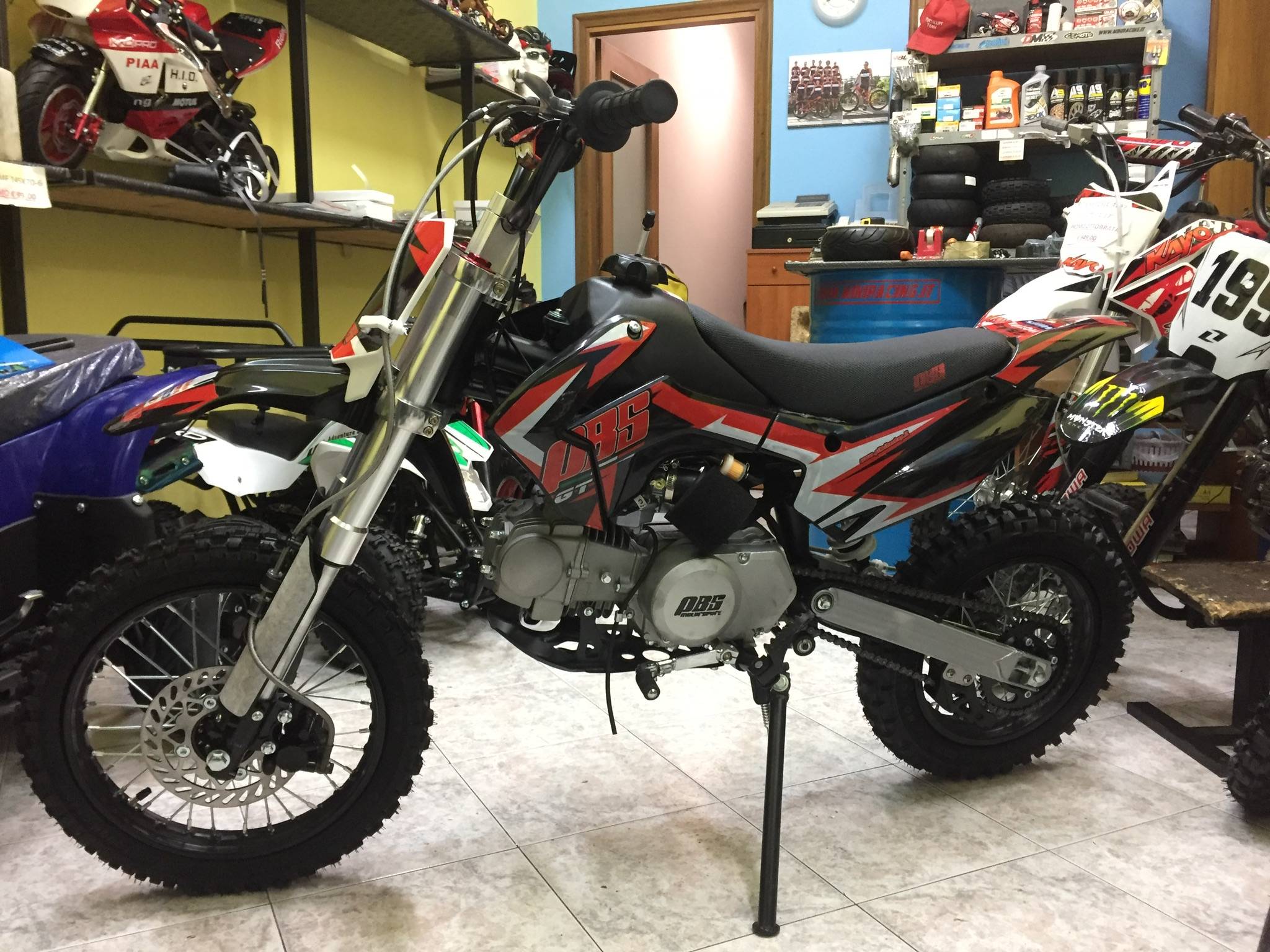 PIT BIKE PBS GT 125CC 4T RUOTA 14" 12" M.Y. 2021 Mini Racing