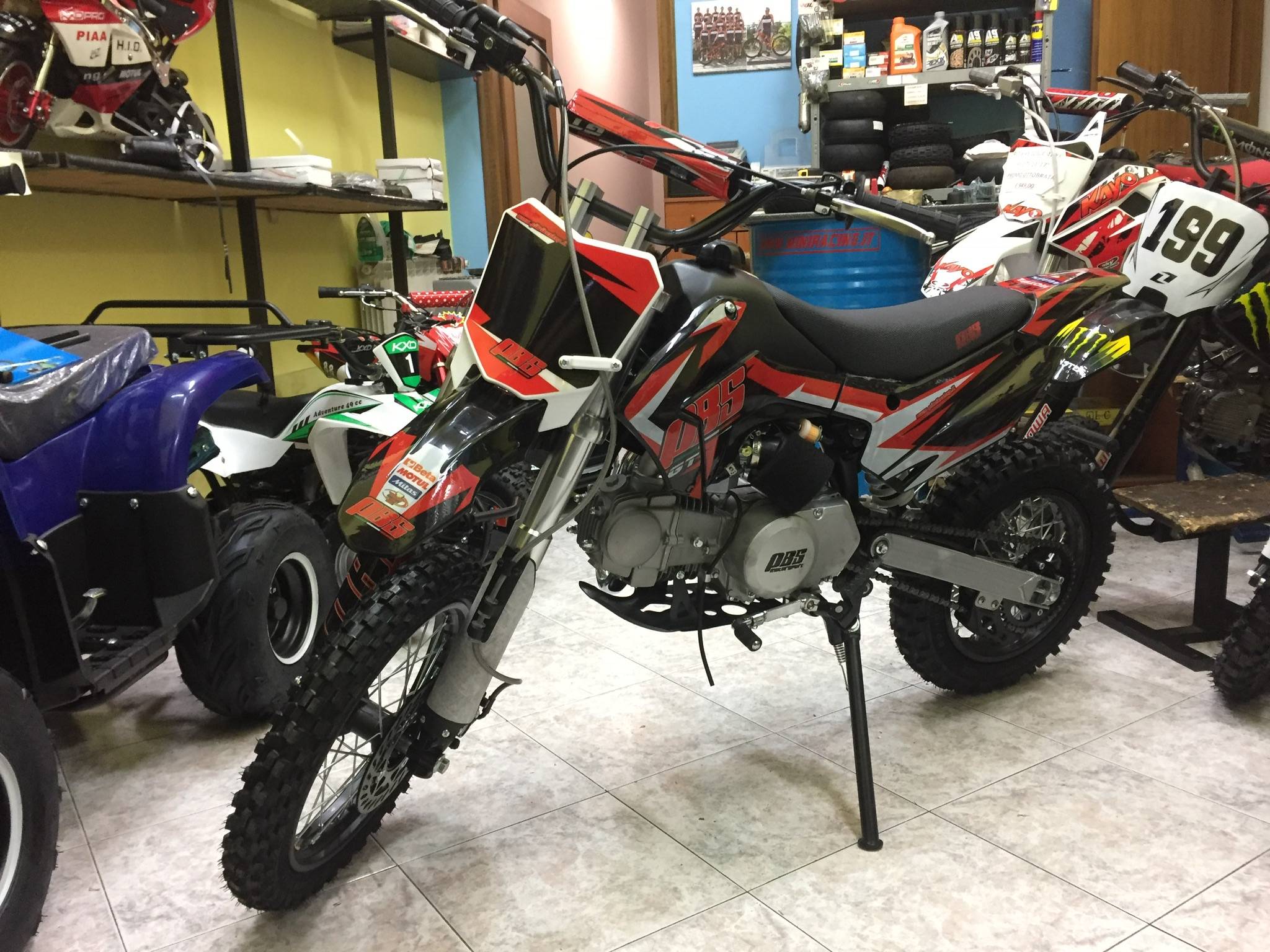 PIT BIKE PBS GT 125CC 4T RUOTA 14" 12" M.Y. 2021 Mini Racing